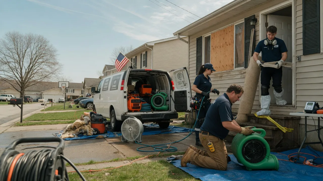 Water Damage Restoration in Midwest, WY near me